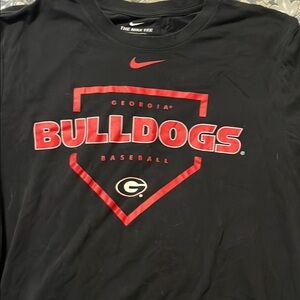 Nike Georgia Bulldogs Baseball Tee